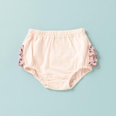 小花柄フリルパンツ