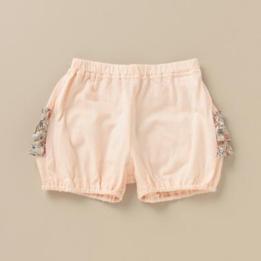 UVケア 小花柄フリルブルマ