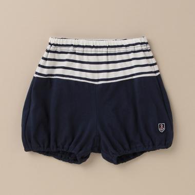 マリンボーダー切替ブルマ