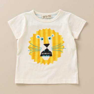 HUNGRYライオン半袖Tシャツ