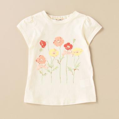 ポピーリボン半袖Tシャツ