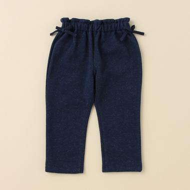 ラメ裏毛ロングパンツ