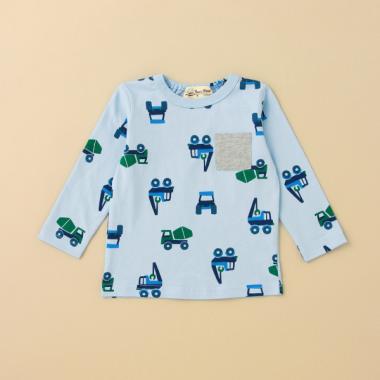 Toy truck長袖Tシャツ