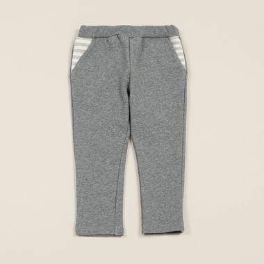 ボーダー星ポケット裏毛パンツ