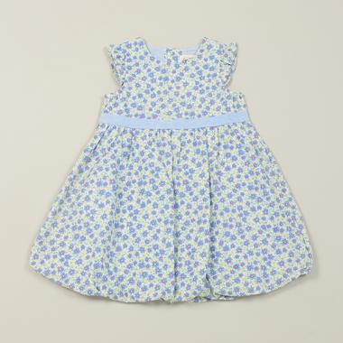 小花柄バルーンワンピース