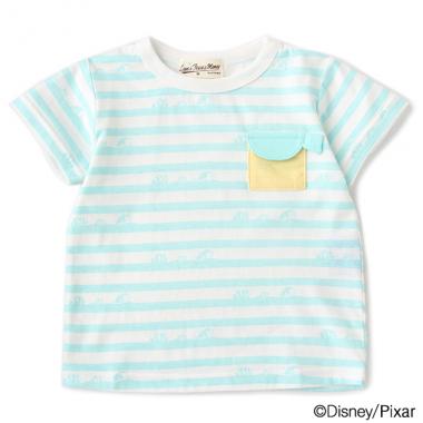 【DISNEY/PIXAR】ニモ＆ドリー デザイン ボーダーTEE