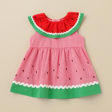 スイカギンガムチュニック