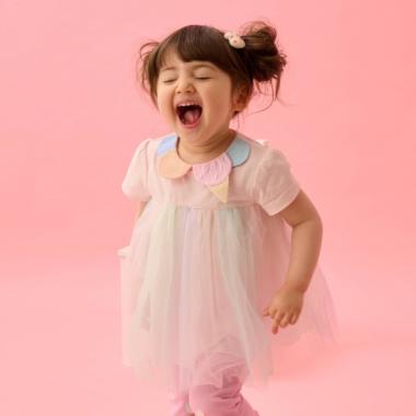 アイス衿チュールチュニック