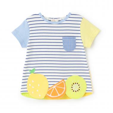 裾フルーツTシャツ