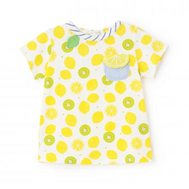 シトラス総柄Tシャツ