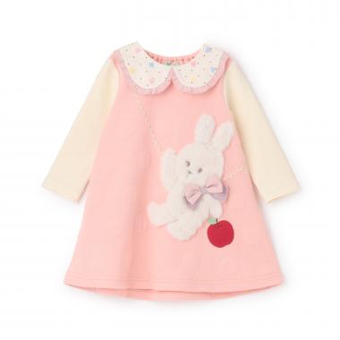 うさぎポシェットワンピース
