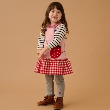 イチゴジャンパースカート