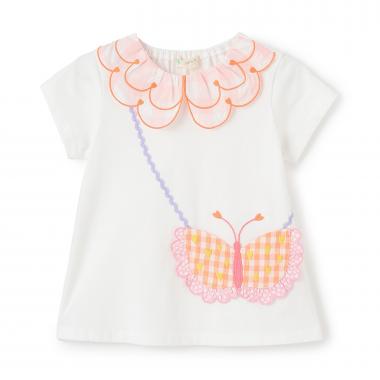 ちょうちょポシェットTシャツ