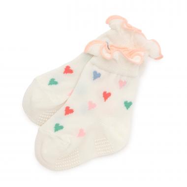 ハート柄ソックス