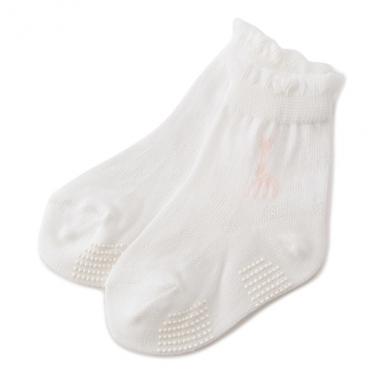 フリルDOTクルーソックス【日本製】