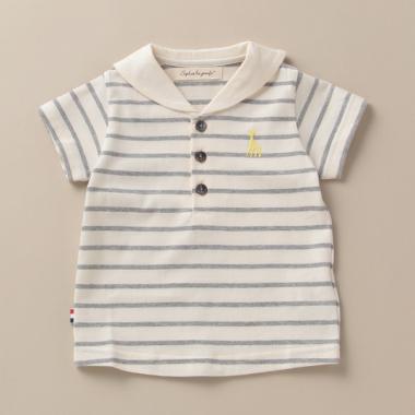 ボーダーセーラーシャツ【日本製】