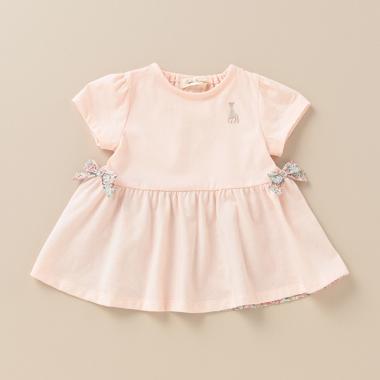 フラワーリボンチュニック【日本製】