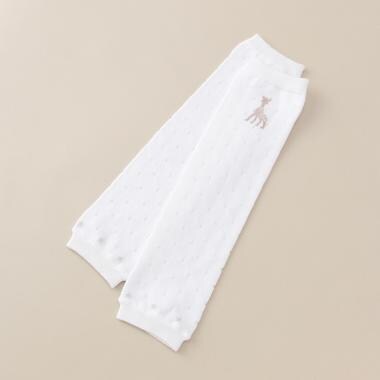 透かしドットレッグウォーマー【日本製】