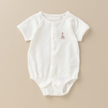 スマイルコットン ふんわり半袖ボディスーツ【日本製】