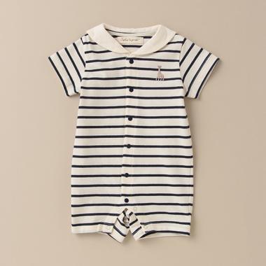 ボーダーセーラーショートオール【日本製】