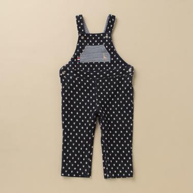 【日本製】星柄サロペット