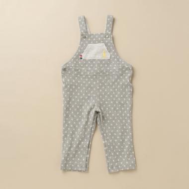 【日本製】星柄サロペット