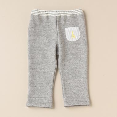 裏毛デニムロングパンツ【日本製】