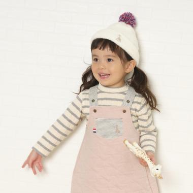 ジャガードボーダー長袖Tシャツ【日本製】