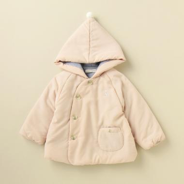 パウダー起毛中綿コート【日本製】