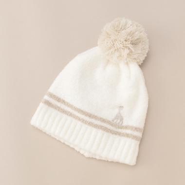 ラインマシュマロボンボンキャップ【日本製】