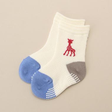 メッシュボーダークルーソックス【日本製】