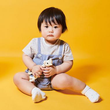 スターダストサロペット風ショートオール【日本製】