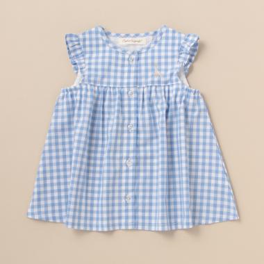 ギンガムチュニック【日本製】