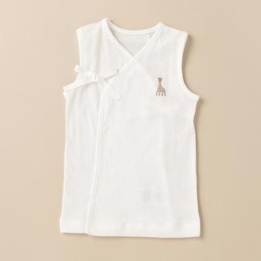 ふんわり袖なし短肌着【日本製】