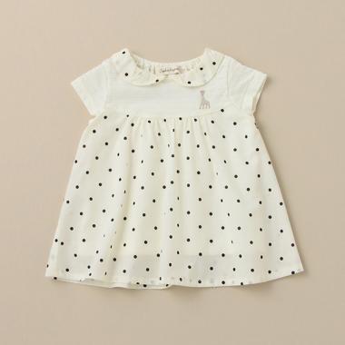 ドット柄チュニック