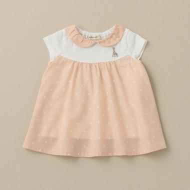 ドット柄チュニック