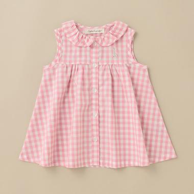 ギンガムチュニック【日本製】