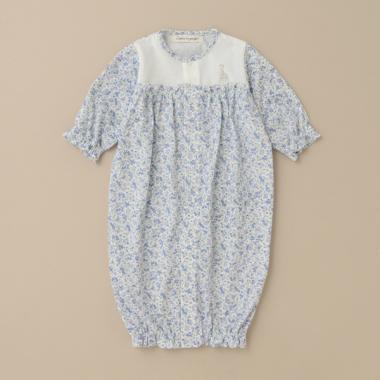 花柄プリント2WAYオール【日本製】