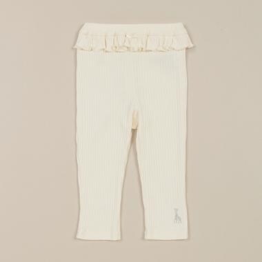 9分丈プリーツフライスレギンス【日本製】