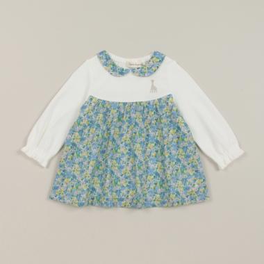 小花柄チュニックⅡ【日本製】