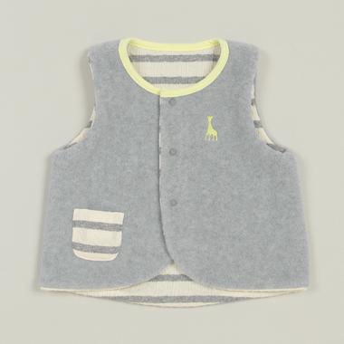 フリースリバーシブルベスト【日本製】