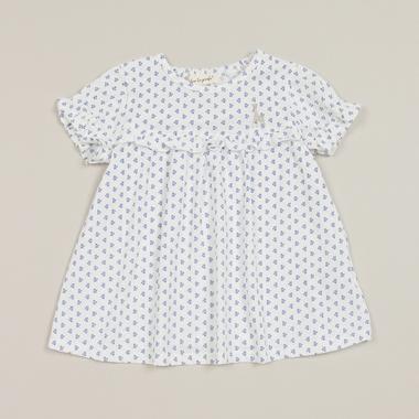 花柄天竺半袖Tシャツ【日本製】