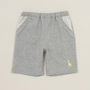 ボーダーポケットハーフパンツ【日本製】