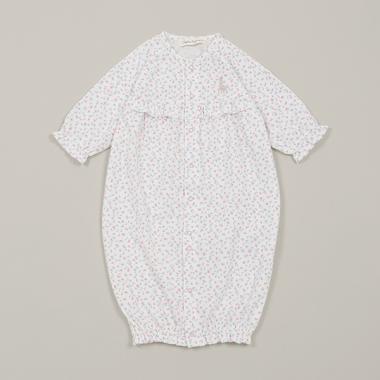 花柄プリント2WAYオール【日本製】