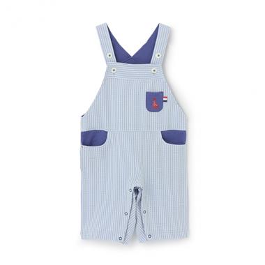 サッカーストライプサロペット