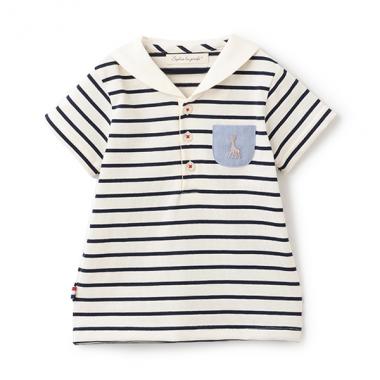 ボーダーセーラー半袖Tシャツ