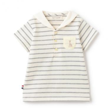 ボーダーセーラー半袖Tシャツ