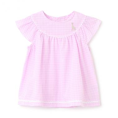 ギンガムチェックチュニック【日本製】