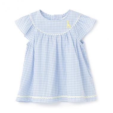 ギンガムチェックチュニック【日本製】