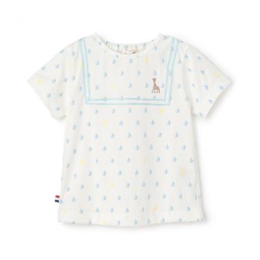 ヨットプリント半袖Tシャツ【日本製】